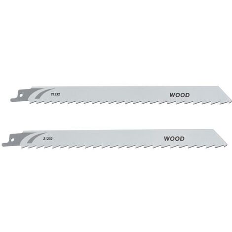 Irwin IW1016303 Sabre Saw Blade Coarse Wood Cutting 228mm Pack of 2 IRWIW1016303
