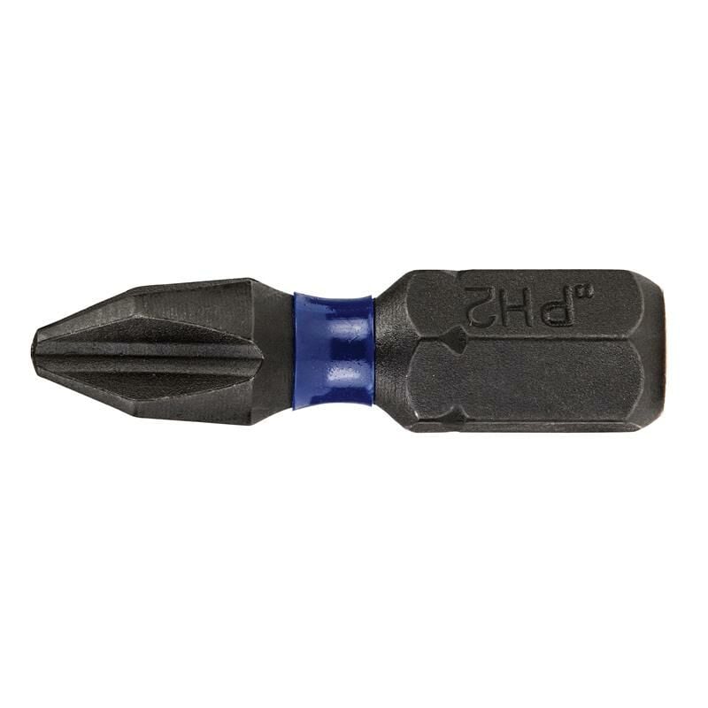 Irwin IW6061302 Impact Pro Performance Screwdriver Bits PH2 25mm (Pack 2) IRWIW6061302