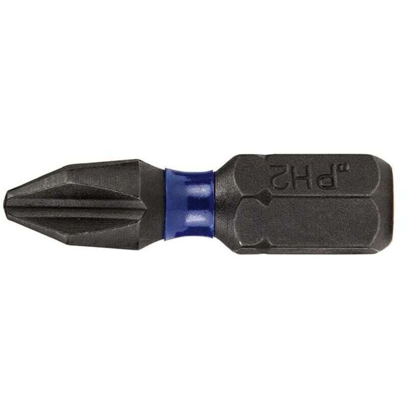 Irwin IW6061302 Impact Pro Performance Screwdriver Bits PH2 25mm (Pack 2) IRWIW6061302