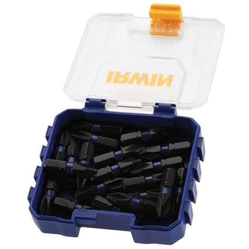 IW6061304 Impact Pro Performance Screwdriver Bits PH2 25mm (Pack 20) IRWIW6061304 - Irwin