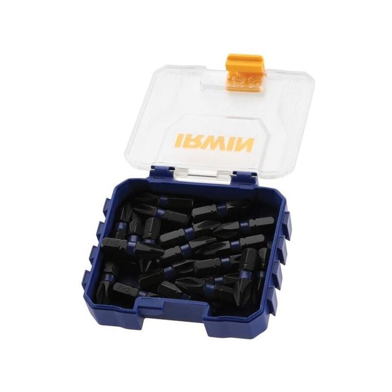 Irwin - IW6061304 Impact Pro Performance Screwdriver Bits PH2 25mm (Pack 20) IRWIW6061304
