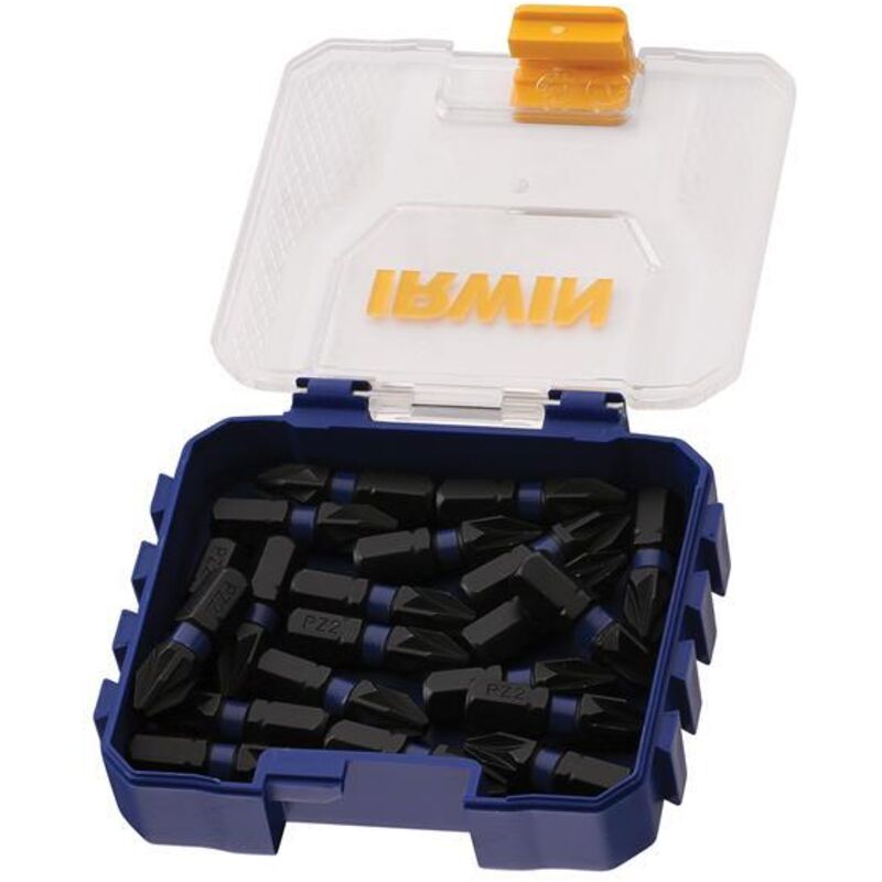 IW6061415 Impact Pro Performance Screwdriver Bits PZ2 25mm (Pack 20) IRWIW6061415 - Irwin