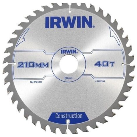 Irwin - Lama circolare 210mm/40t