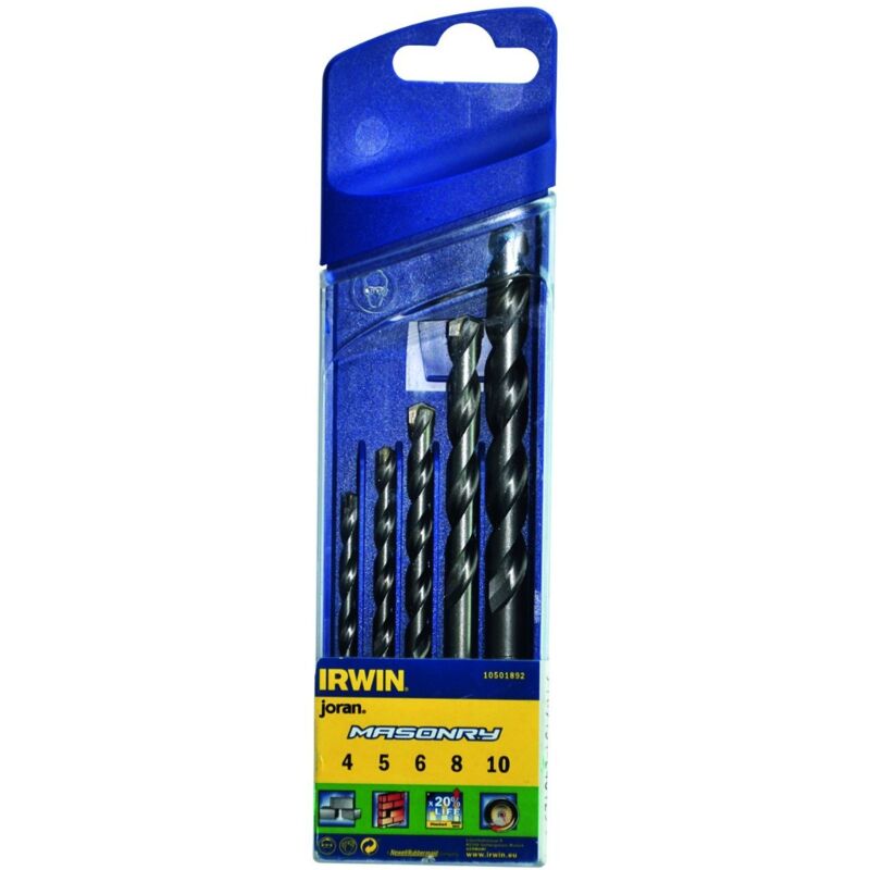 Irwin wiertło do betonu masonry 5cz. 4, 5, 6, 8