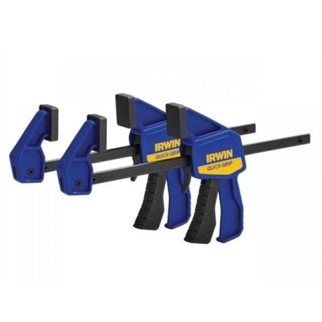 IRWIN MINI MORSETTO RAPIDO 150mm TIPO 546 CONFEZIONE DA DUE 2 PEZZI