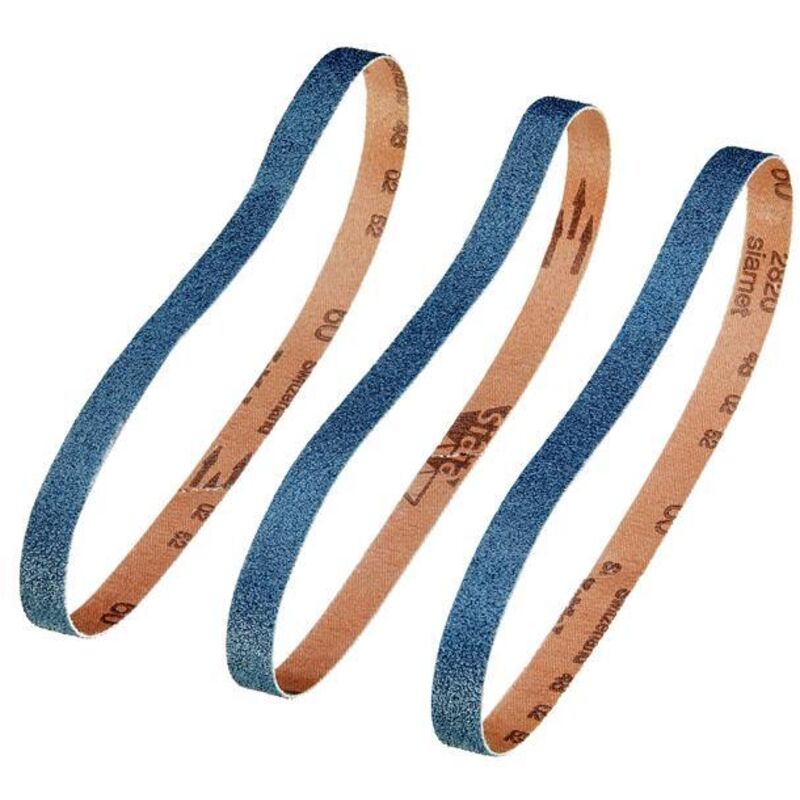 Irwin - Powerfile Zirconium Sanding Belt 13 x 451mm 60G Pack 3 IRWIW8083802