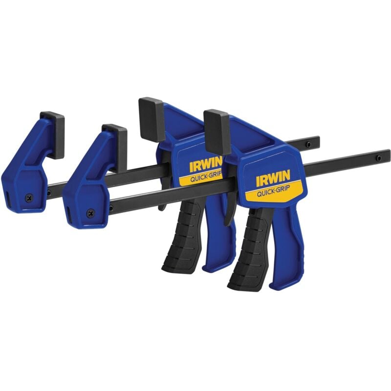 Quick-Grip Mini Bar Clamp 150mm Twin Pack - Irwin