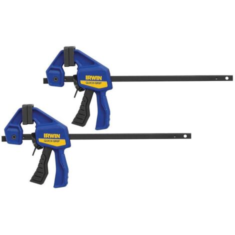 Irwin Quick-Grip T530062EL7 Micro Clamps Twin Pack 100mm 4in Q/G53006N