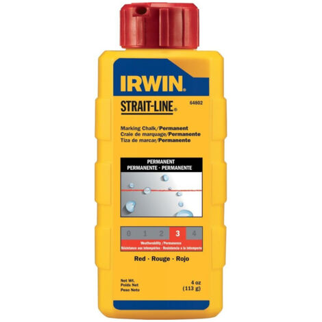 IRWIN Schlagschnurkreide 227g rot STRAIT-LINE