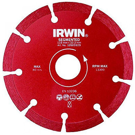 IRWIN SEGMENTED 125 MM/22.2 MM HOME MN-78-103