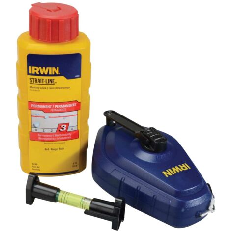 IRWIN® STRAIT-LINE® Speedline™ Reel Set 30m (100ft) with Precision Laser Leveling and Durable Construction