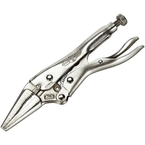 IRWIN T1602EL4 Pinza Autobloccante Becco a Punta con Tronchese Original - 4LN 4”/100 mm. Serraggio 41mm