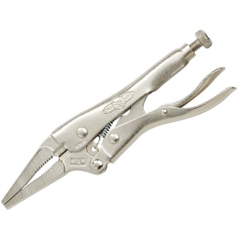 IRWIN T1602EL4 Self-Locking Needle Nose Pliers with Cutting Edge, 4-Inch (100 mm), 41mm Jaw Opening, Original Tool