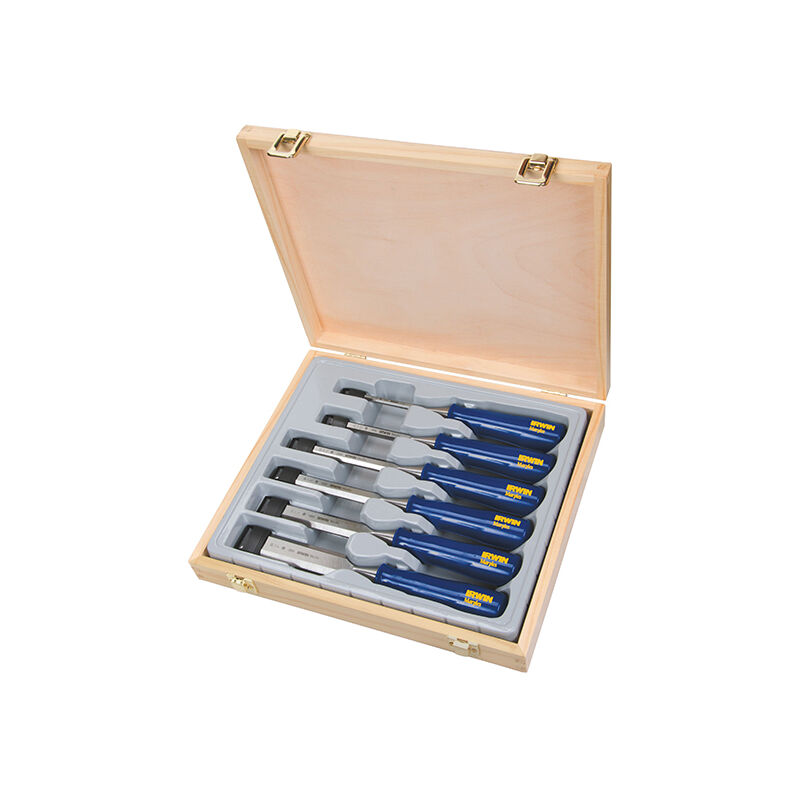 Irwin - TM444/S6 Bevel Edge Chisels (6-Set)