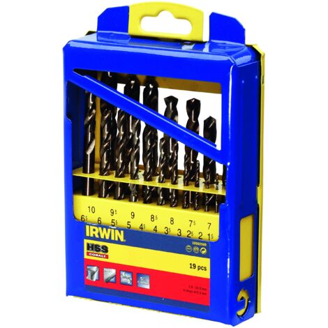 IRWIN TRAPANO METALLO HSS CO SET 19 pz.