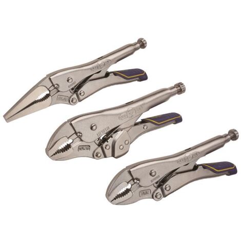 IRWIN Vise-Grip T76KBT Fast Release Locking Pliers Set of 3 7R 9LN & 10WR VIST76KBT