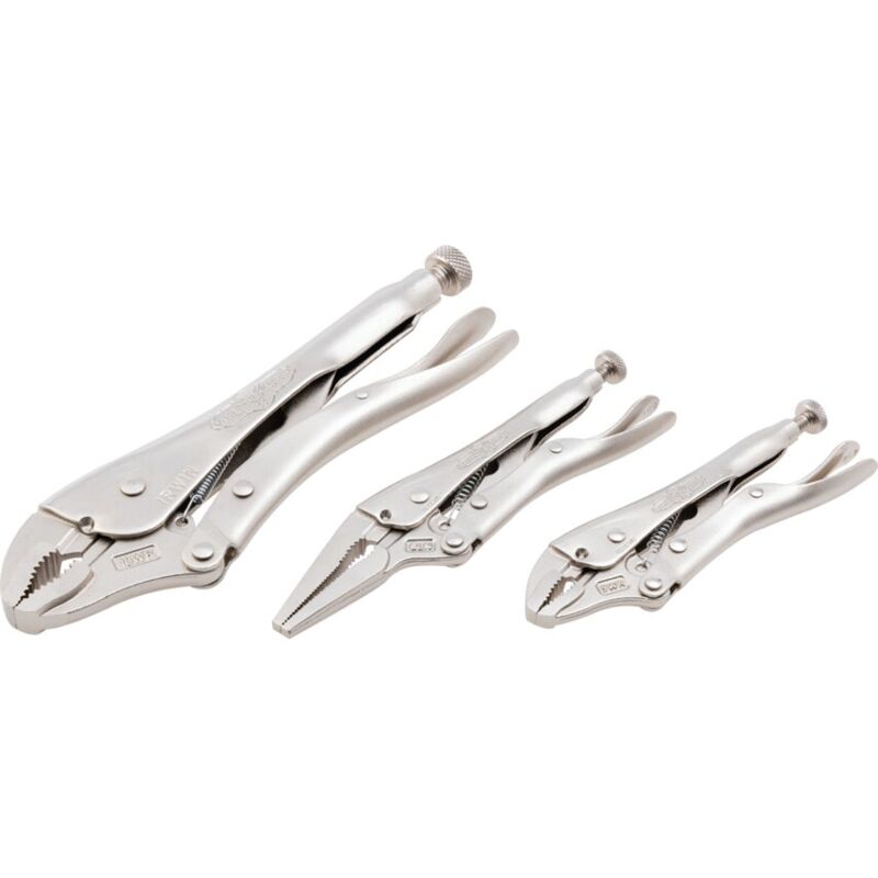 Irwin TVG73 3 Piece Plier Set 10WR6LN 5WR comes with Kitbag