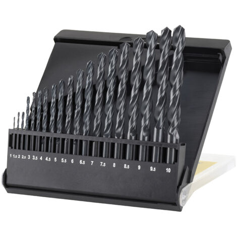Irwin wierło metal hss-r din338 kpl.19szt.   1-1,5-2-2,5-3-3,5-4-4,5-5-5,5-6-6,5-7-7,5-8-8,5-9-9,5-1
