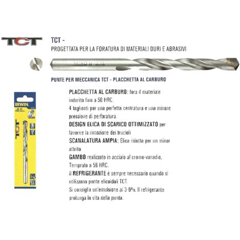Irwin wiertło tct 6.0mm z węglikiem