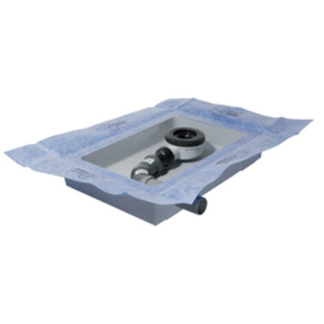 IS Ablaufbox klein, DN40, 460x320x75mm, rechts oder links verwendbar