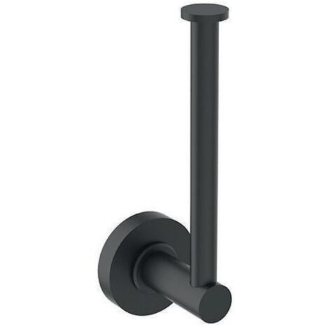 IS Accessoires-Paket IOM WC-Bürste P-Rollenhalter Handtuchhaken Silk Black