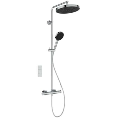 IS Duschsystem Ceratherm T125+ mit Brausethermostat Chrom