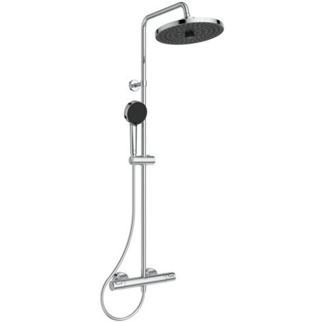 IS Duschsystem Ceratherm T25+ Eco mit Brausethermostat Chrom