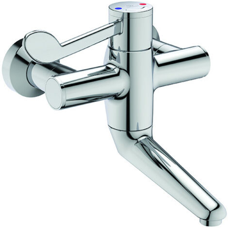 IS Wand-WT-Thermostat Ceraplus Safe SQ Ausld. 150mm Chrom