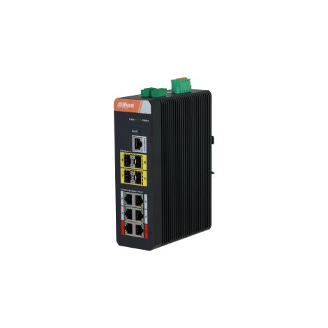IS4410-6GT-120 - Commutateur industriel géré Gigabit 10 ports (6 PoE 120 W) DinR