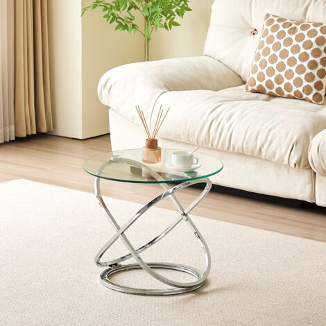 Isabella Lamp Table Silver