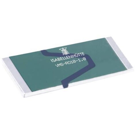 Isabellenhütte VMS-R100-1.0 VMS-R100-1.0 Résistance SMD 100 mΩ CMS 2512 3 W 1 % 20 ppm/K 1 pc(s) A767183