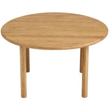 Iselin table basse Ø70 cm chêne.