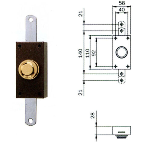 Iseo 910105 Deviatore Pomolo Int S/A