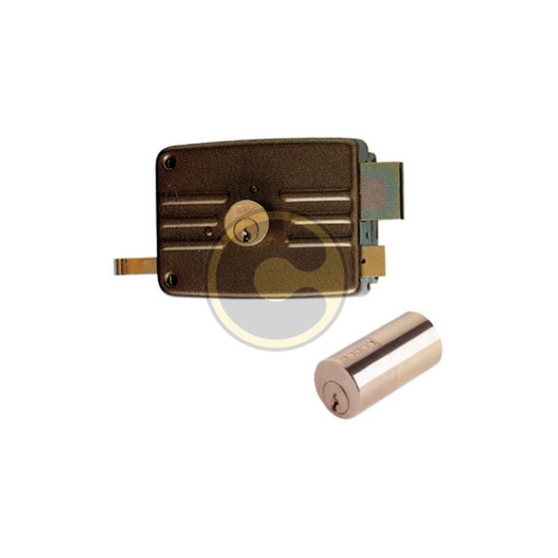 Iseo art 431E serrure porte porte d&39entrA e 50 mm droite droite