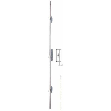 ISEO CERRADURA 785111 25 85 3 PUNTOS FRENTE I 24 INOX PICAPORTE/PALANCA