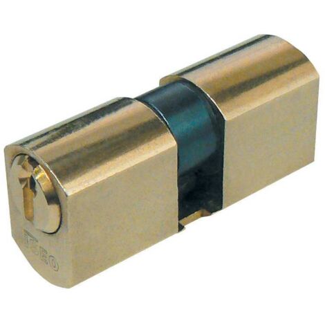ISEO F5 8420 CILINDRO TONDO 28-28 D26 OTTONATO C/3CH