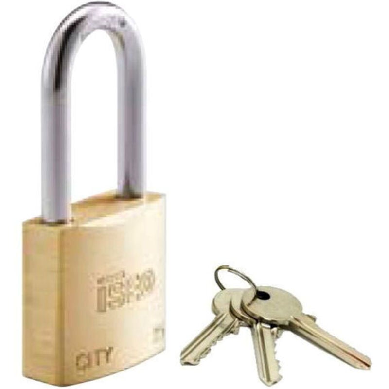 Lucchetto Ottone Mm 40 Arco Medio Ka City Iseo