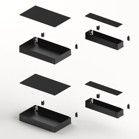 Iseo Tablarset 2+2 200 KB600 anthrazit