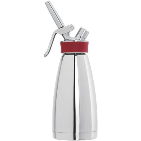 iSi Thermo Whip Plus Bouteille de 0,5 litre plus tête Acier inoxydable