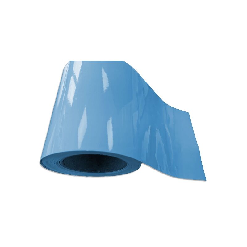 Isi'protect rénovation, bleu, Film de Protection adhésif pour ligne d'eau de piscine, Plastique, Longueur 25m - poolco