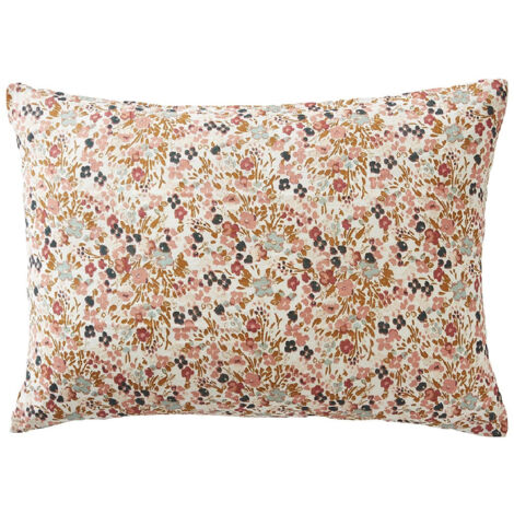 ISIS - Taie d'Oreiller 50x70cm Gaze de Coton Motif Liberty