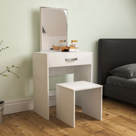 Isla Dressing Table, White
