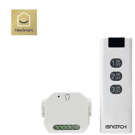 ISNATCH kit modulo Smart wi-fi per l'illuminazione + telecomando - HEYSWITCH+ 68.6810.67