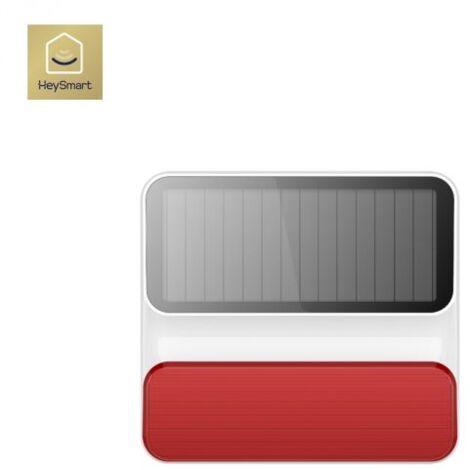 ISNATCH Sirene wireless con pannello Solar Outdoor HeyAlarm - 67683282
