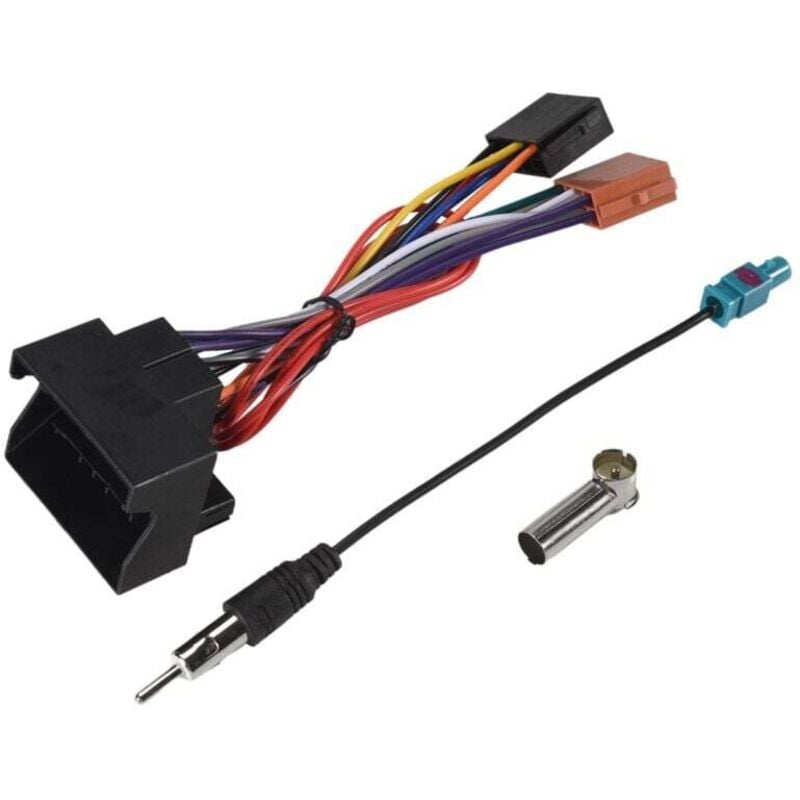 Image of ISO-Autoradio-Antennenadapter mit Stereoanlage für Peugeot 207 307 407 C2 C5