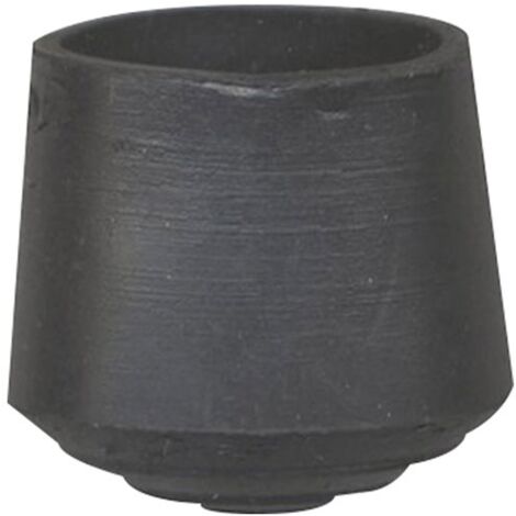 ISO - Embout patin envel.caout.noir d22 sc