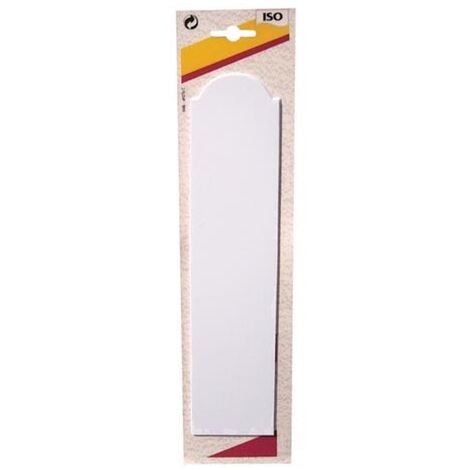 ISO - Plaque propreté adhésive blanc x2 sc