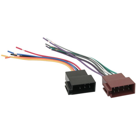 ISO-STECKER FÜR STROMVERSORGUNG + LAUTSPRECHER