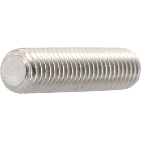AUTRES ISO4026 M 4x 25 Edelstahl A2 Gewindestift mit Kegelkuppe Innensechskt (DIN913)