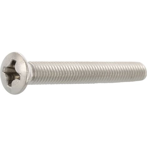 ISO7047 M 5x  8 Phillips KS Edelstahl A2 Linsensenkkopfschraube (DIN966A)